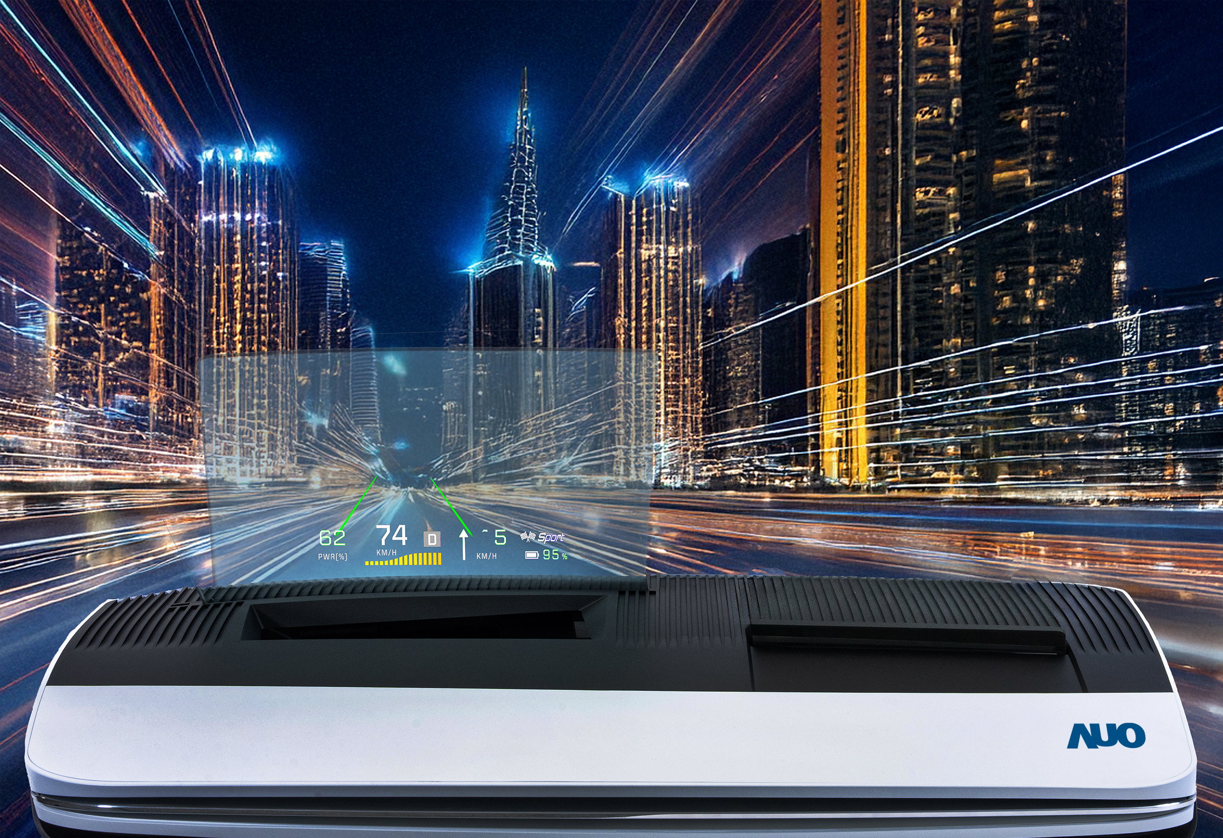 YY易游m6米乐推出13吋Micro LED抬头显示器，提供高入眼亮度、高色彩饱和度的显示质量，在阳光下或黑暗中都清晰可见，并利用Micro LED模块体积小的优势，解决车用空间有限的痛点