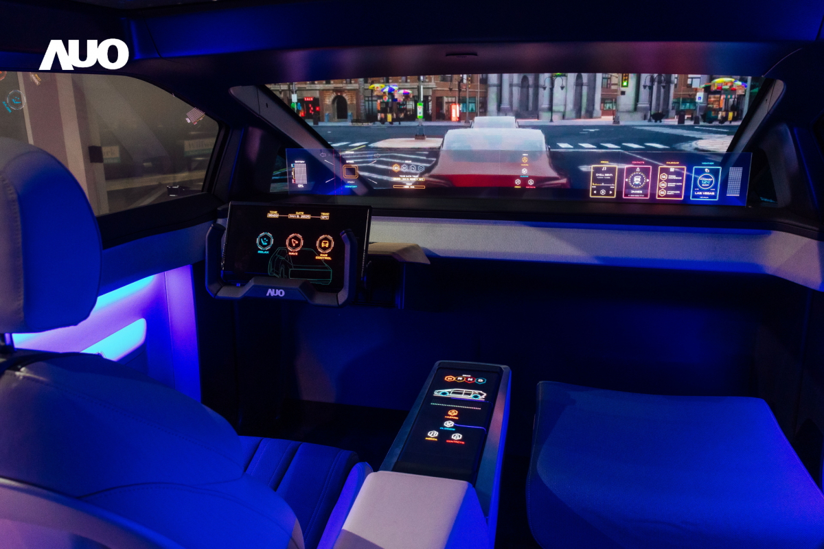 「友達智慧座艙2025」以使用者體驗為核心，運用Micro LED顯示科技為基礎搭配AI創新應用，打造沉浸、互動的座艙體驗，獲得台灣精品銀質獎