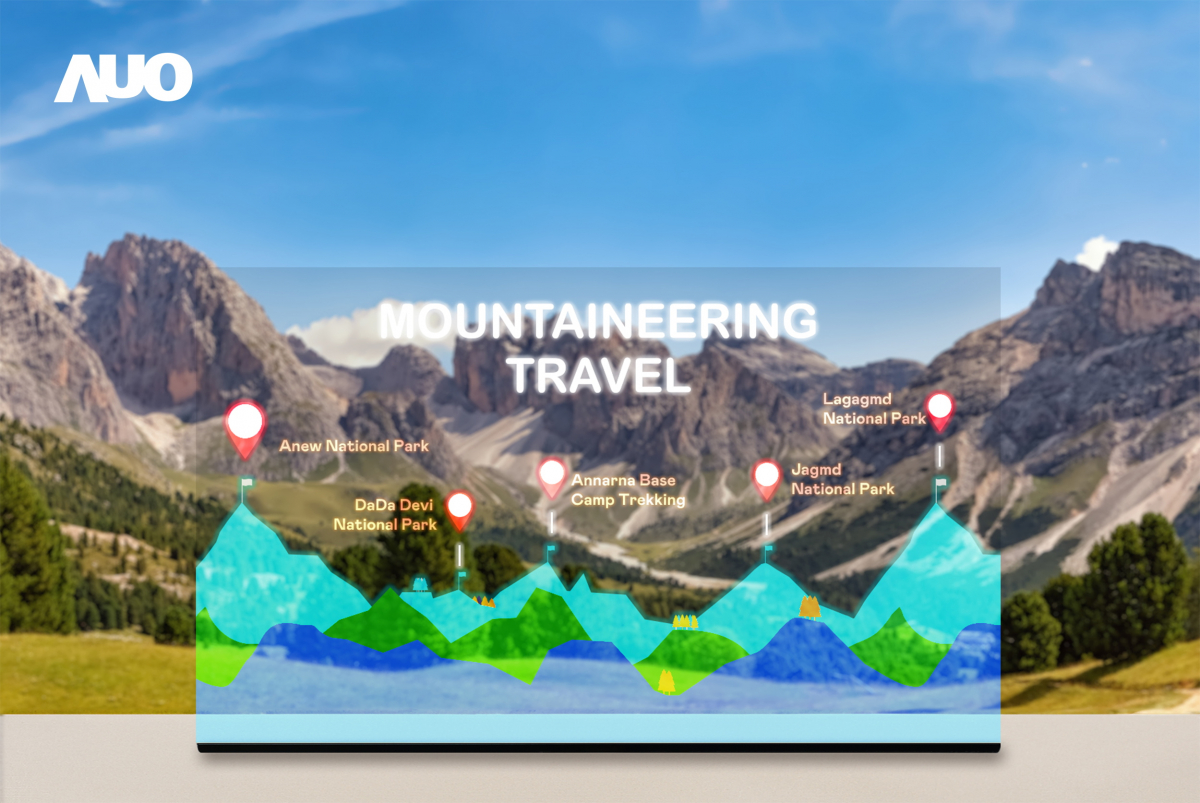 友達「177吋高透明度Micro LED顯示器」獲得台灣精品銀質獎，打破視野與空間的限制，適合應用於智慧零售、文物展示、創新廣告與智慧移動等場域