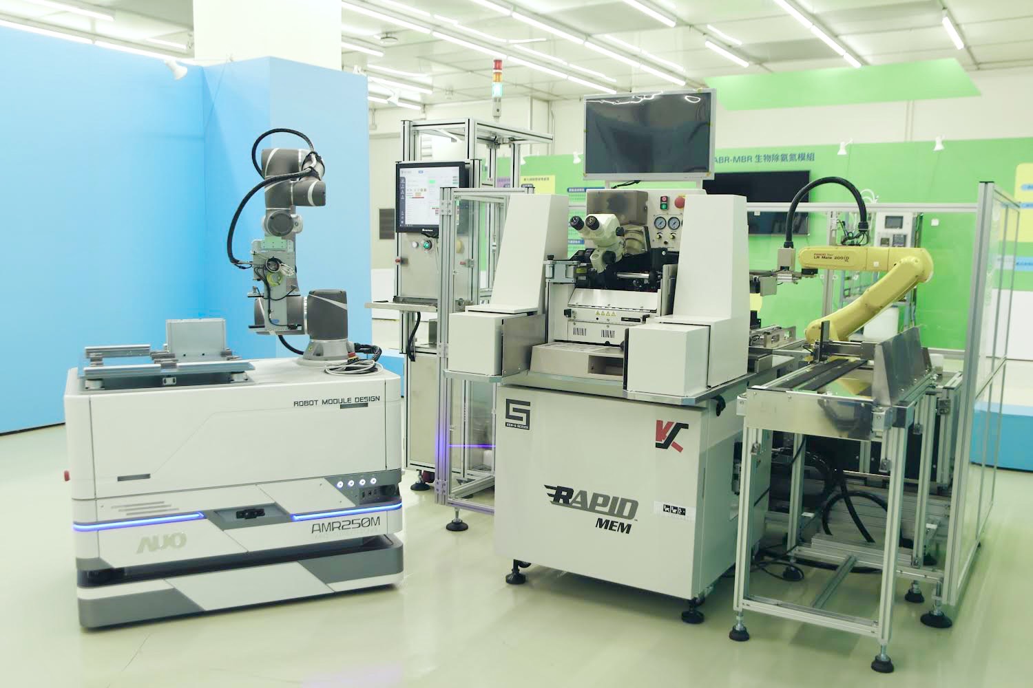 友達數位攜手半導體設備大廠K&S及夥伴樂宇精密，針對半導體封裝場域痛點，提供iAMHS一站式解決方案，創造產能提升至少10%的效益